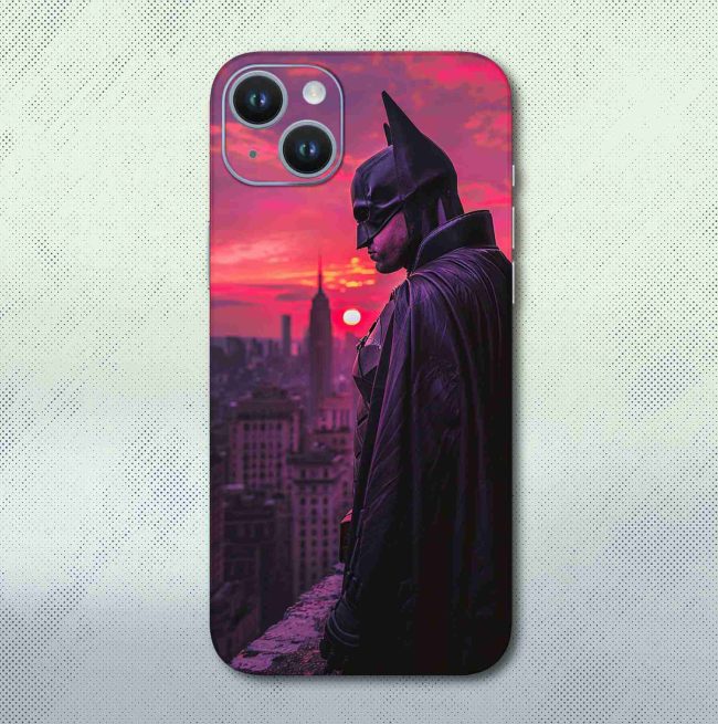 Batman design 3 mobile back sticker 012