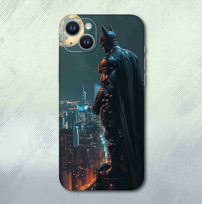Batman design 4 mobile back sticker 013